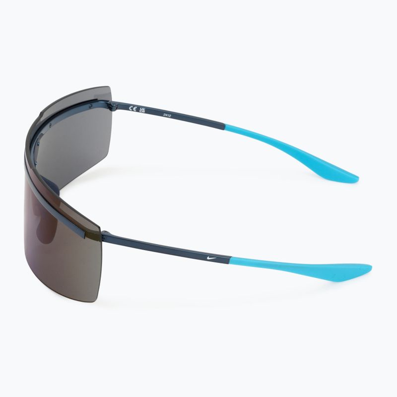 Akiniai nuo saulės Nike Echo Shield navy/ ultraviiolet mirror 4