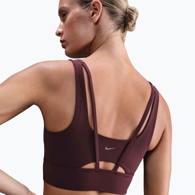 Sportinė liemenėlė Nike Zenvy Medium-Support burgundy crush/sail 6