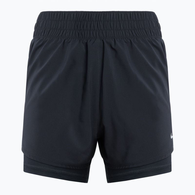 Moteriški šortai Nike One Dri-Fit High-Waisted 3" 2In1 black