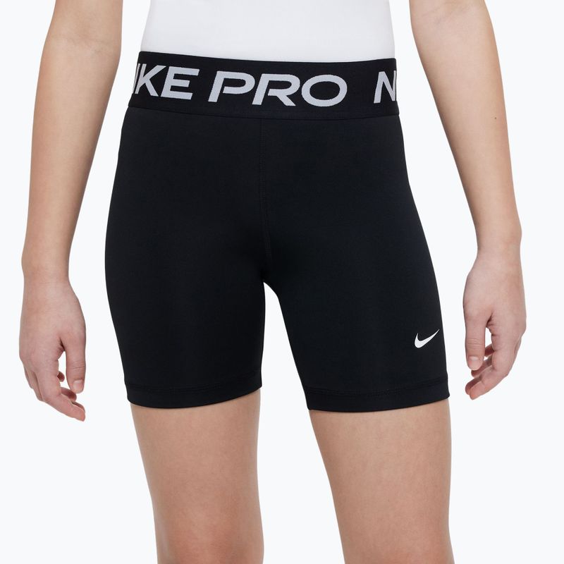 Vaikiški šortai Nike Pro Dri-Fit 5" carbon black/white 3