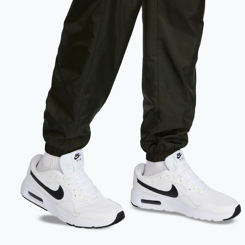 Vyriškas treninginis kostiumas Nike Sportswear Club Lined Woven sequoia/white 8