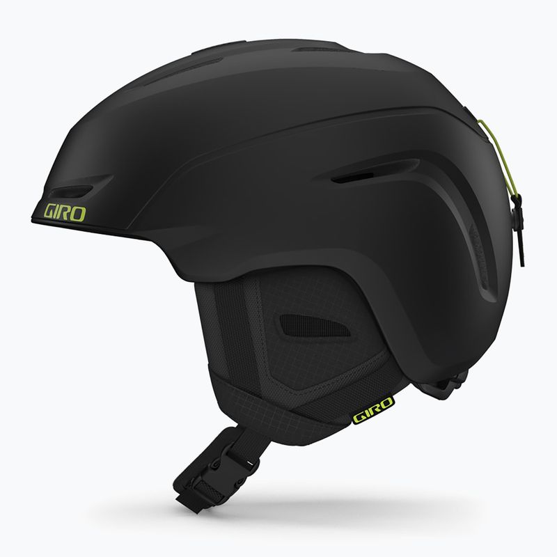 Slidinėjimo šalmas Giro Neo matte black/ano green 2