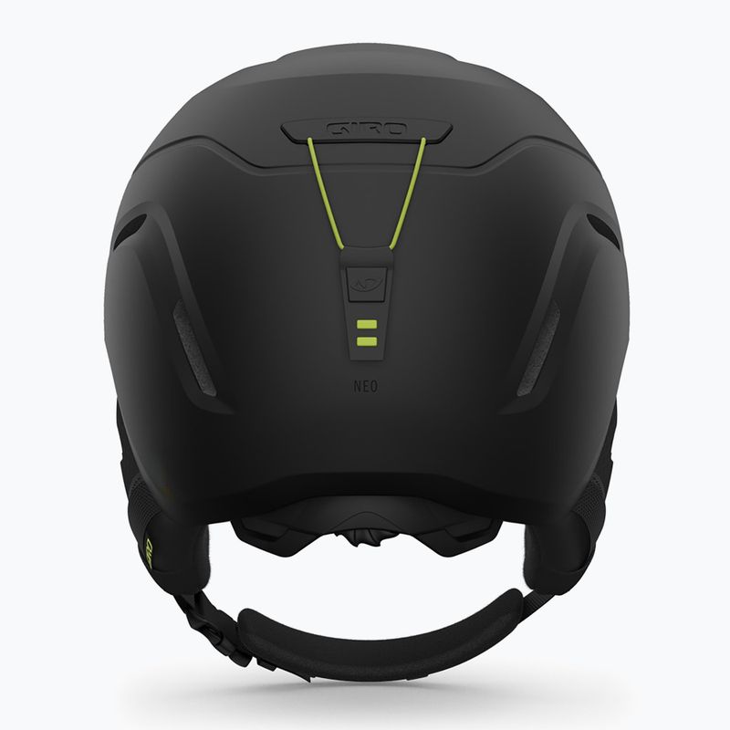 Slidinėjimo šalmas Giro Neo matte black/ano green 4