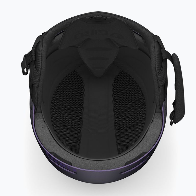 Slidinėjimo šalmas Giro Ledge FS matte black/purple pearl 5
