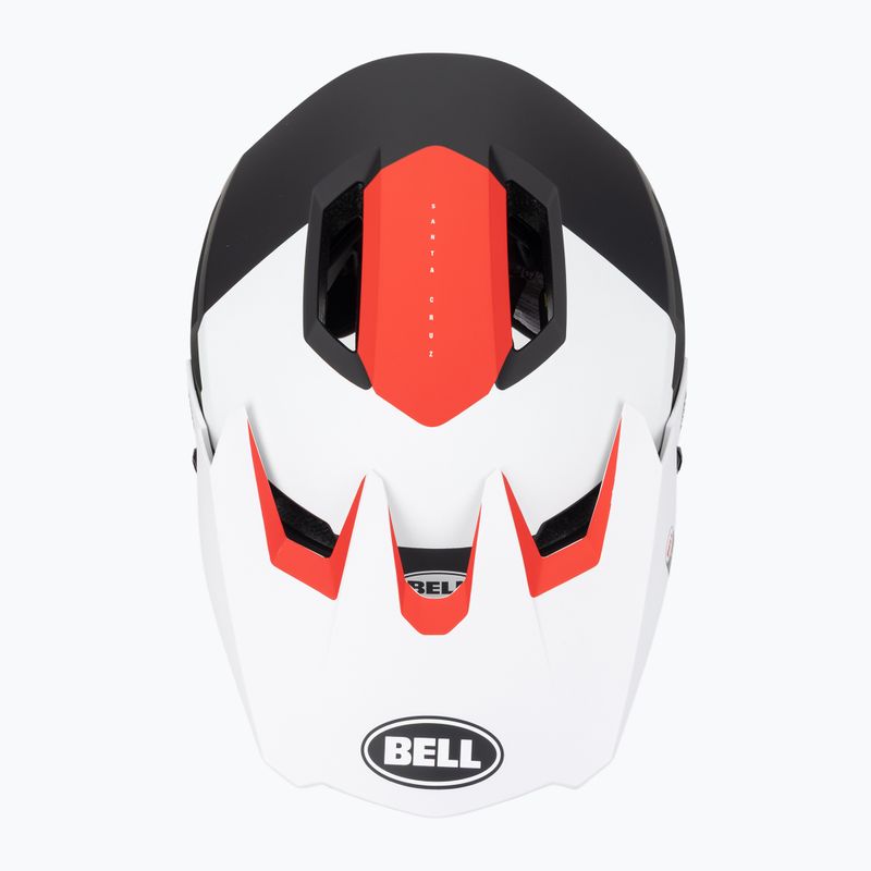 Dviračio šalmas Bell Sanction 2 DLX Mips matte black/white 6