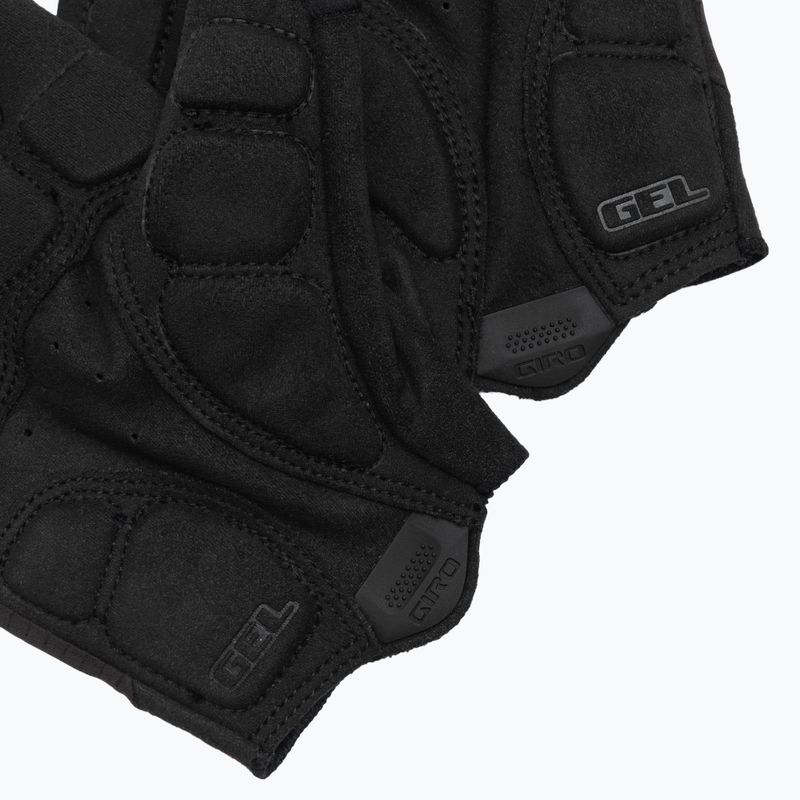 Vyriškos dviratininkų pirštinės Giro Bravo Gel II black 5