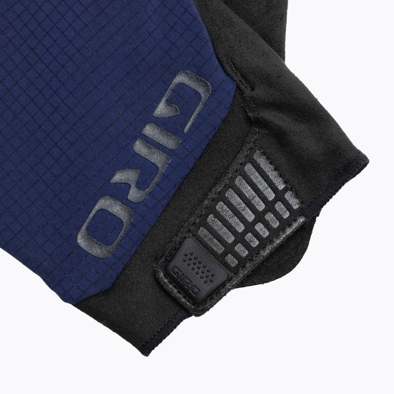 Vyriškos dviračių pirštinės Giro Bravo Gel II midnight 4