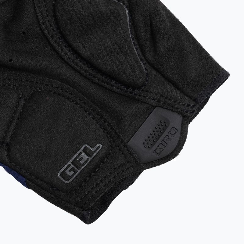 Vyriškos dviračių pirštinės Giro Bravo Gel II midnight 6