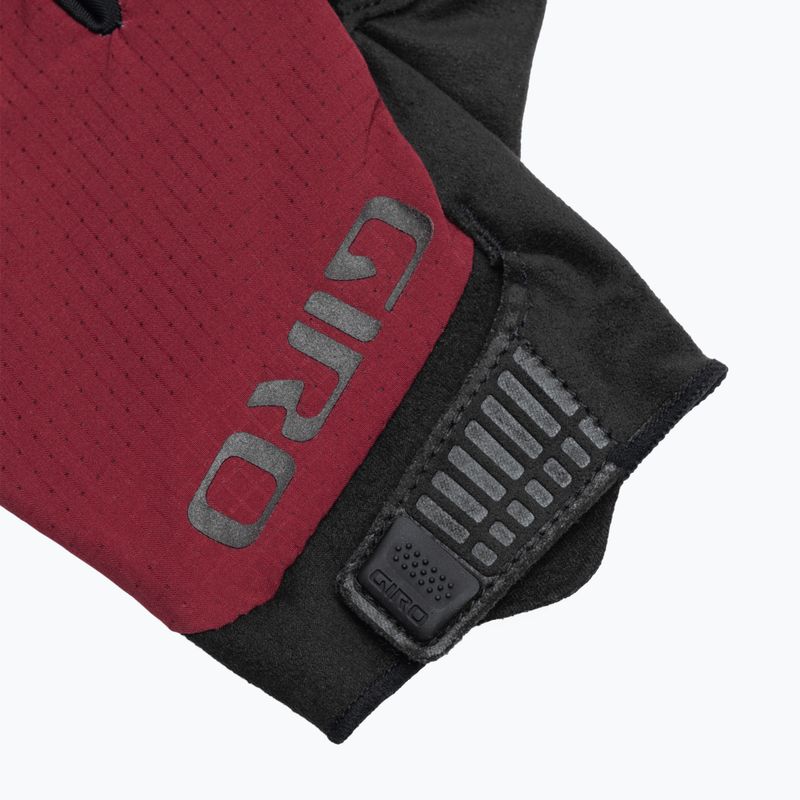 Vyriškos dviračių pirštinės Giro Bravo Gel II ox red 4