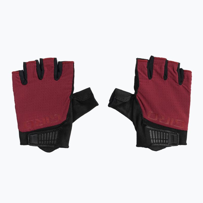 Moteriškos dviratininkų pirštinės Giro Tessa Gel II dark cherry 2