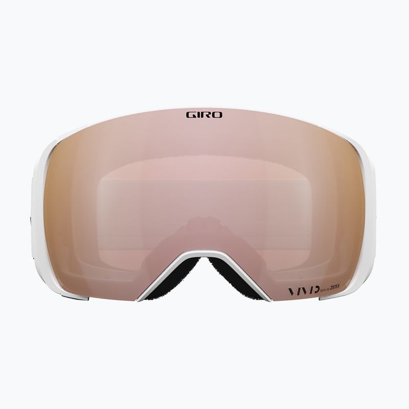 Slidinėjimo akiniai Giro Comp white bliss/rose gold/infrared 3