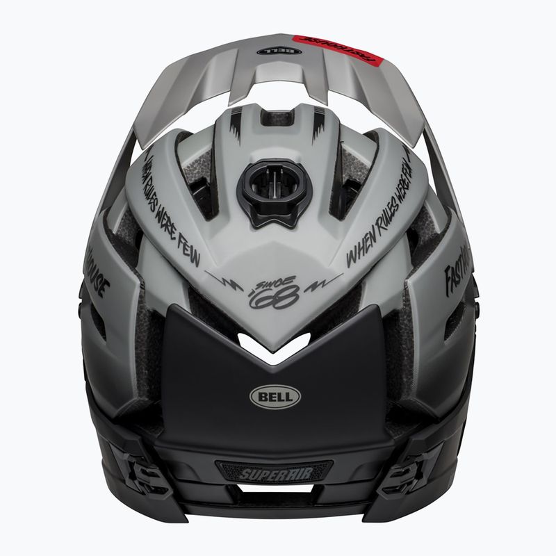 Dviračio šalmas Bell FF Super Air R MIPS Spherical matte gray/black fasthouse 5