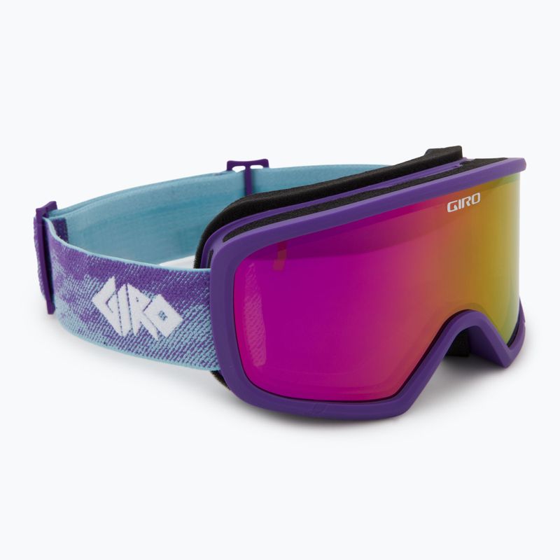 Vaikiški slidinėjimo akiniai Giro Stomp purple linticular/ amber pink