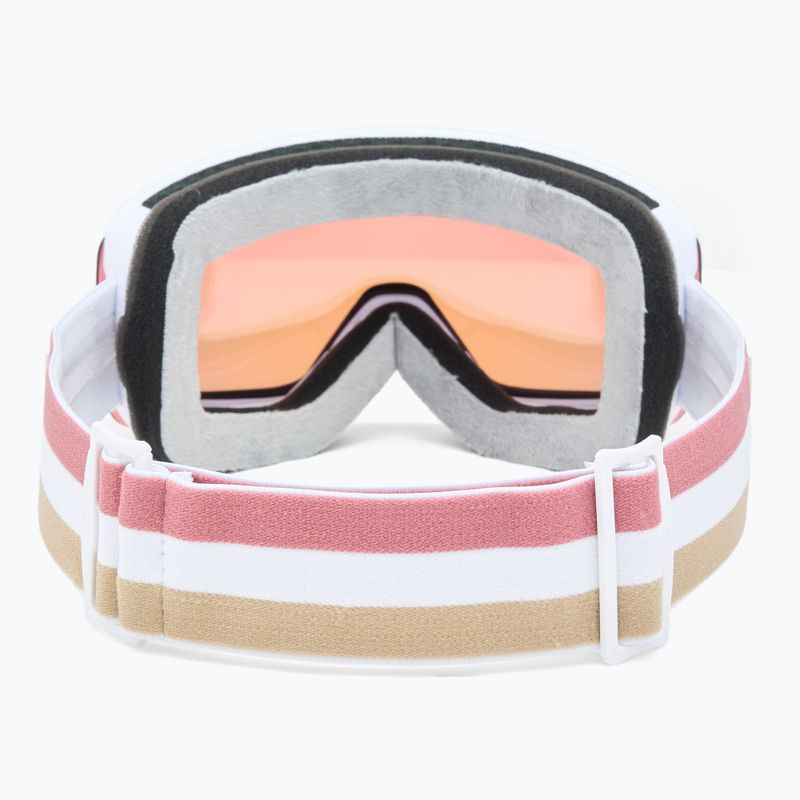 Moteriški slidinėjimo akiniai Giro Ella white lx stripe/pink/infrared 3