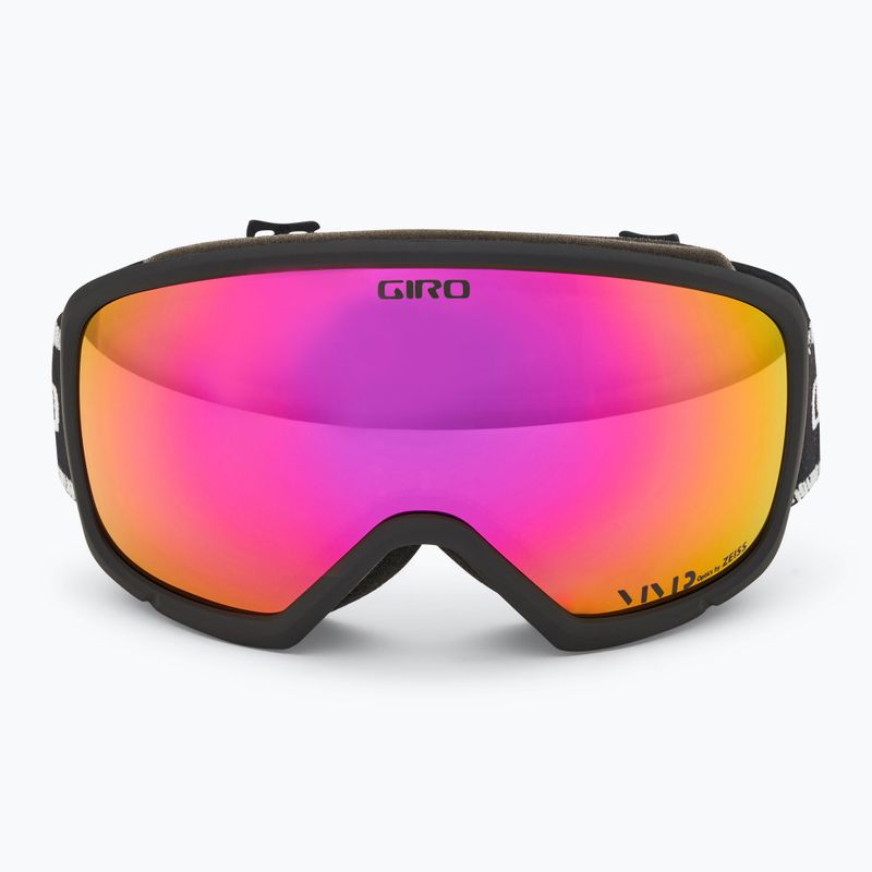 Moteriški slidinėjimo akiniai Giro Millie black&white chute/pink 2