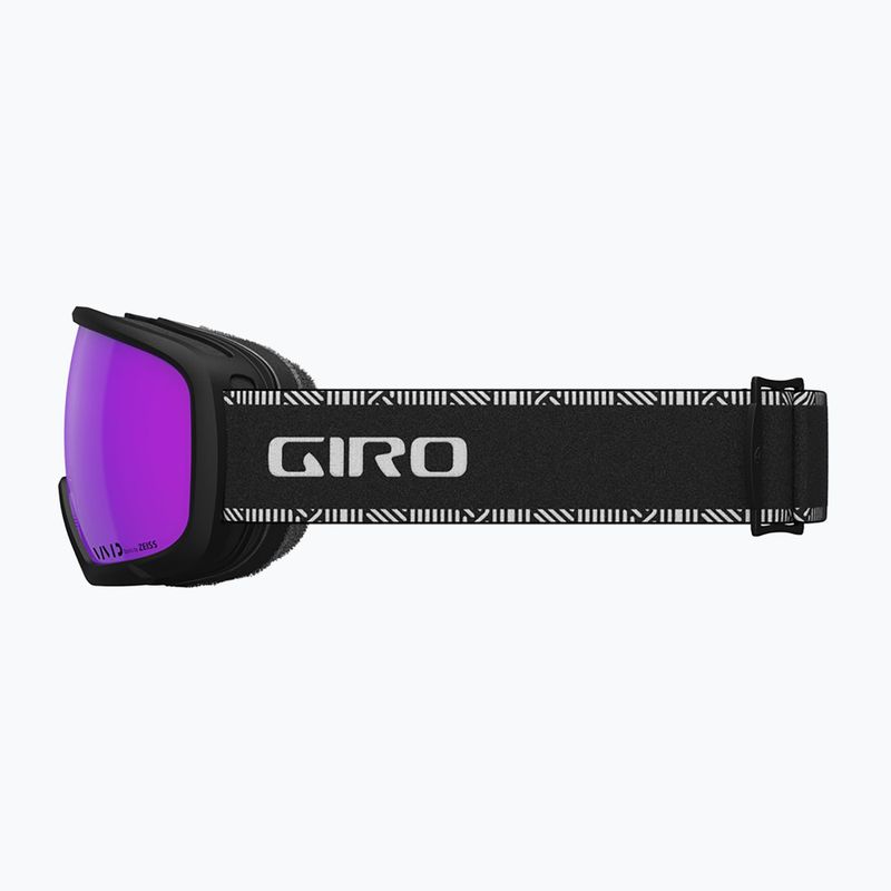 Moteriški slidinėjimo akiniai Giro Millie black&white chute/pink 7