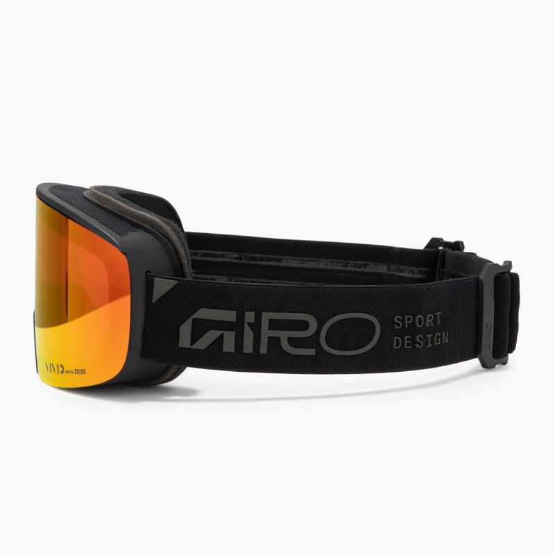 Slidinėjimo akiniai Giro Axis black stacked/vivid ember/vivid infrared 5