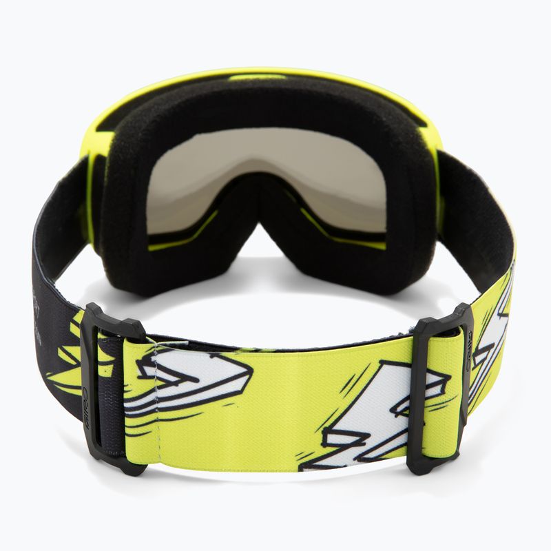 Vaikiški slidinėjimo akiniai Giro Buster Jr yellow bolts/ultra black 3