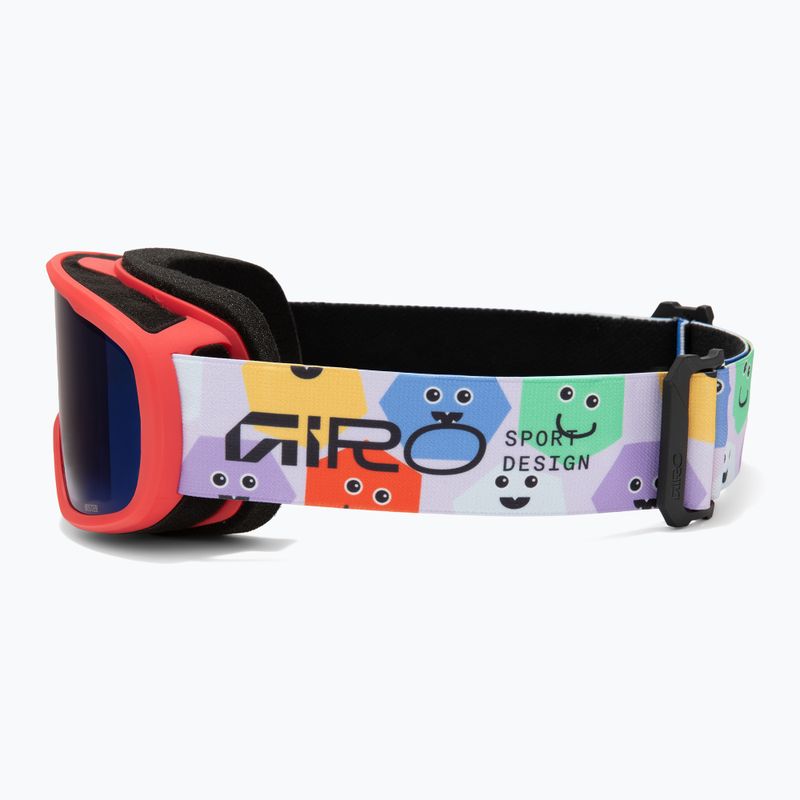 Vaikiški slidinėjimo akiniai Giro Buster Jr multi faces/grey cobalt 4