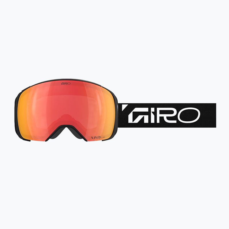 Slidinėjimo akiniai Giro Comp black wordmark/vivid ember/vivid infrared 6