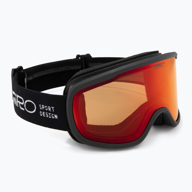 Slidinėjimo akiniai Giro Cruz black stacked/amber scarlet