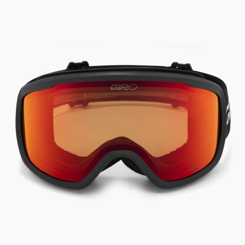 Slidinėjimo akiniai Giro Cruz black stacked/amber scarlet 2