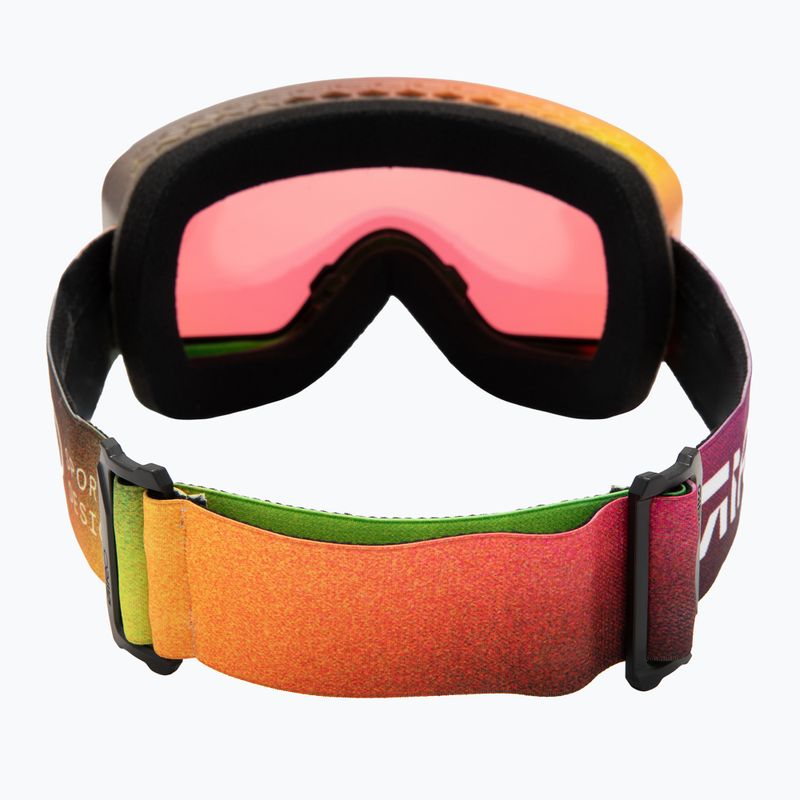 Slidinėjimo akiniai Giro Method multi faded/vivid emerald/vivid infrared 4