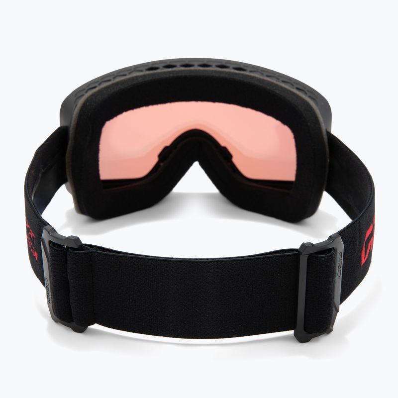 Slidinėjimo akiniai Giro Method black/red stacked/vivid ember/vivid infrared 4