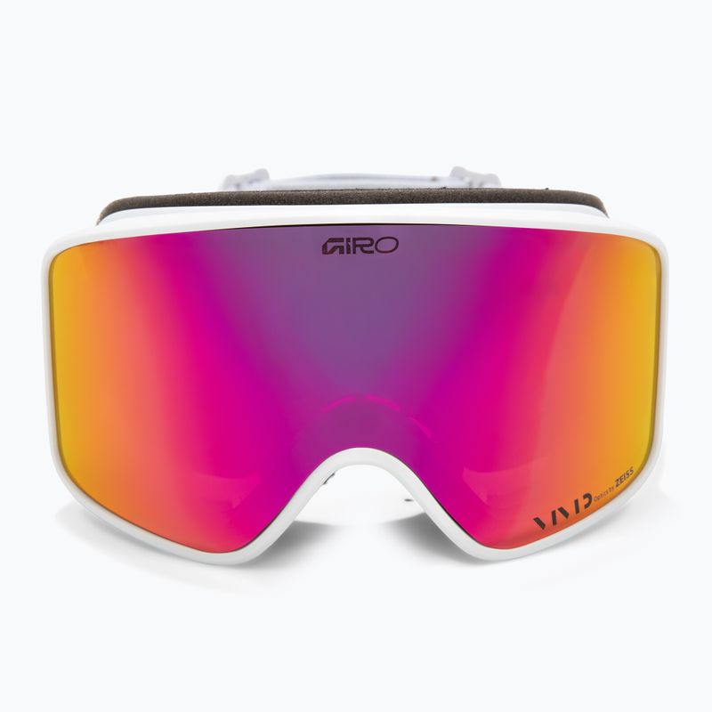Slidinėjimo akiniai Giro Method white stacked/vivid pink/vivid infrared 3