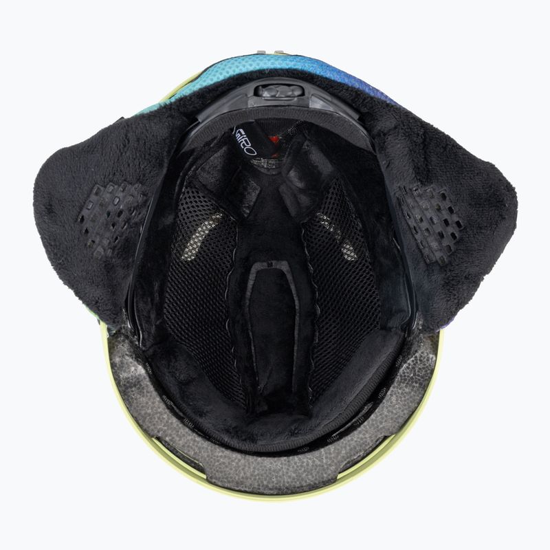 Vaikiškas slidinėjimo šalmas Giro Crue matte fluorescent green 5