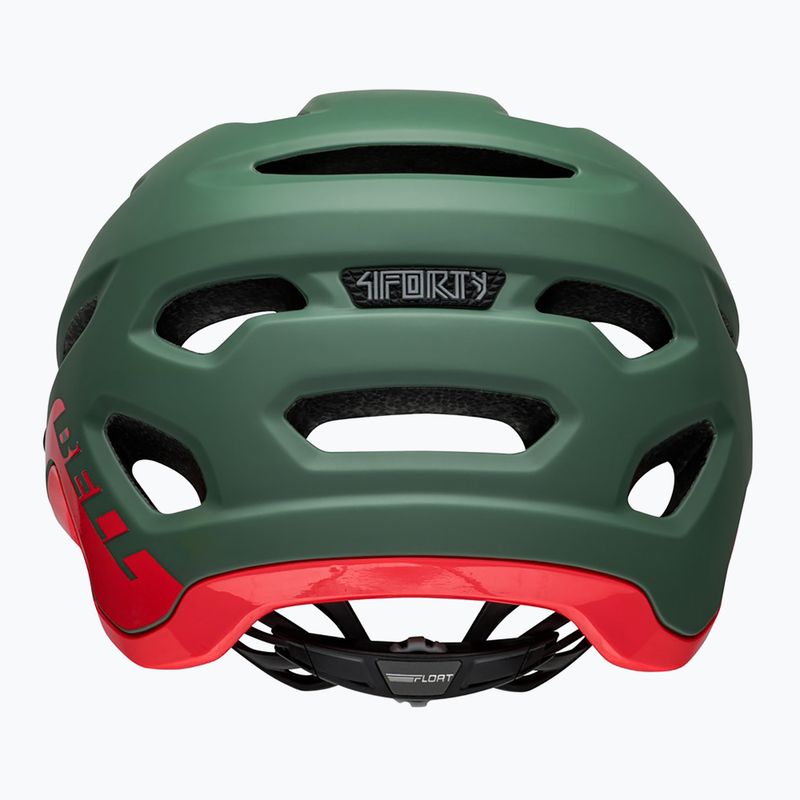 Dviračio šalmas Bell 4Forty gloss dark green/infrared 3