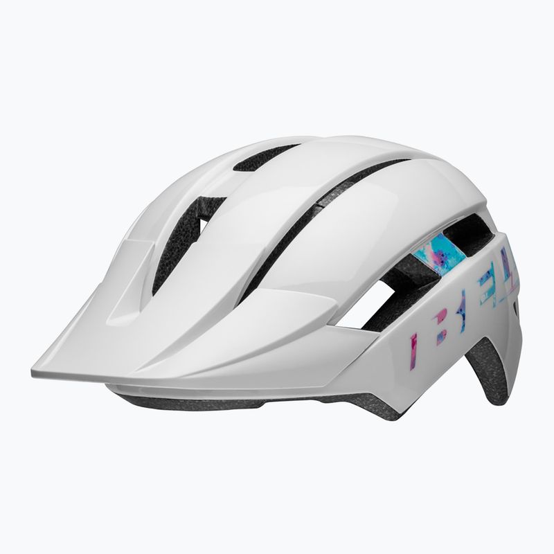 Vaikiškas dviračio šalmas Bell Sidetrack II Integrated MIPS Jr gloss white