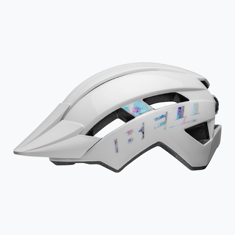 Vaikiškas dviračio šalmas Bell Sidetrack II Integrated MIPS Jr gloss white 2