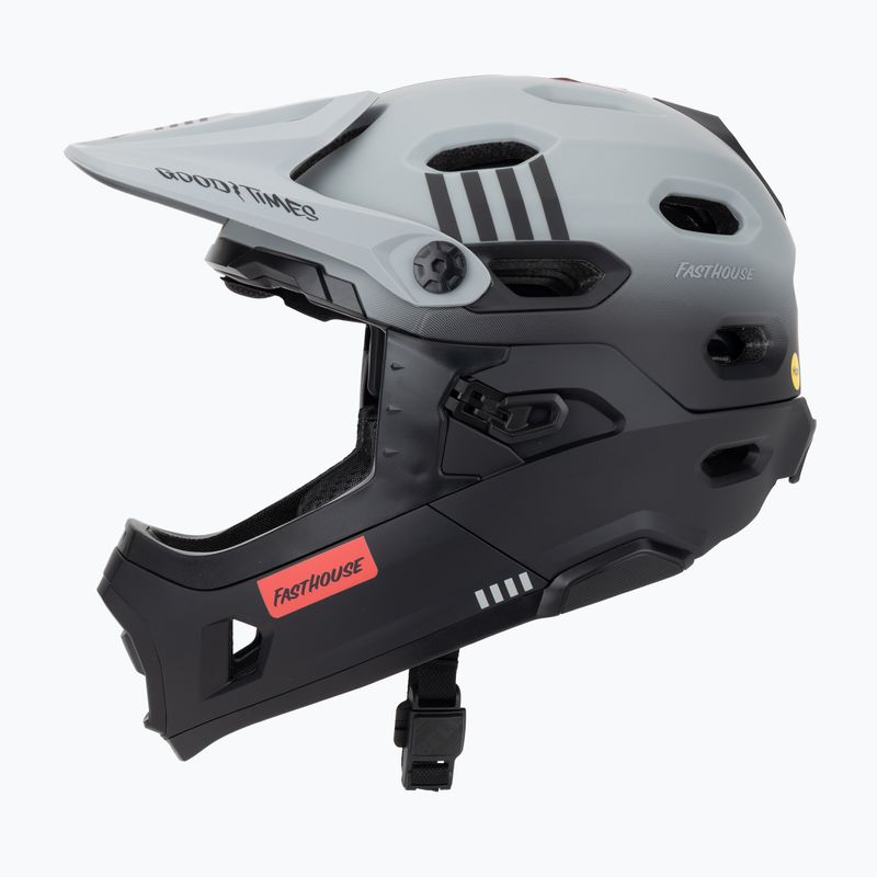 Dviračio šalmas Bell FF Super DH MIPS Spherical matte gray/black 3