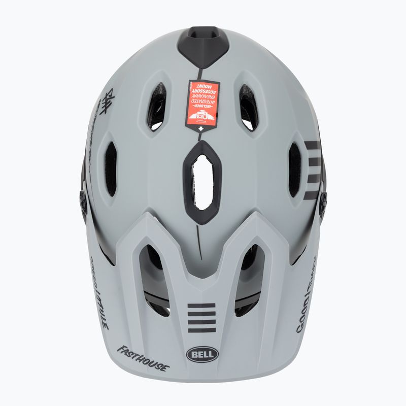 Dviračio šalmas Bell FF Super DH MIPS Spherical matte gray/black 6