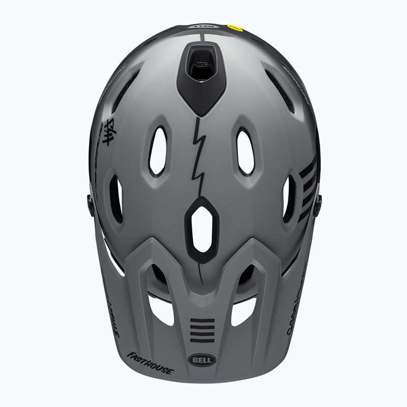 Dviračio šalmas Bell FF Super DH MIPS Spherical matte gray/black 5