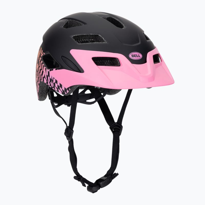 Vaikiškas dviračio šalmas Bell Sidetrack Jr matte pink