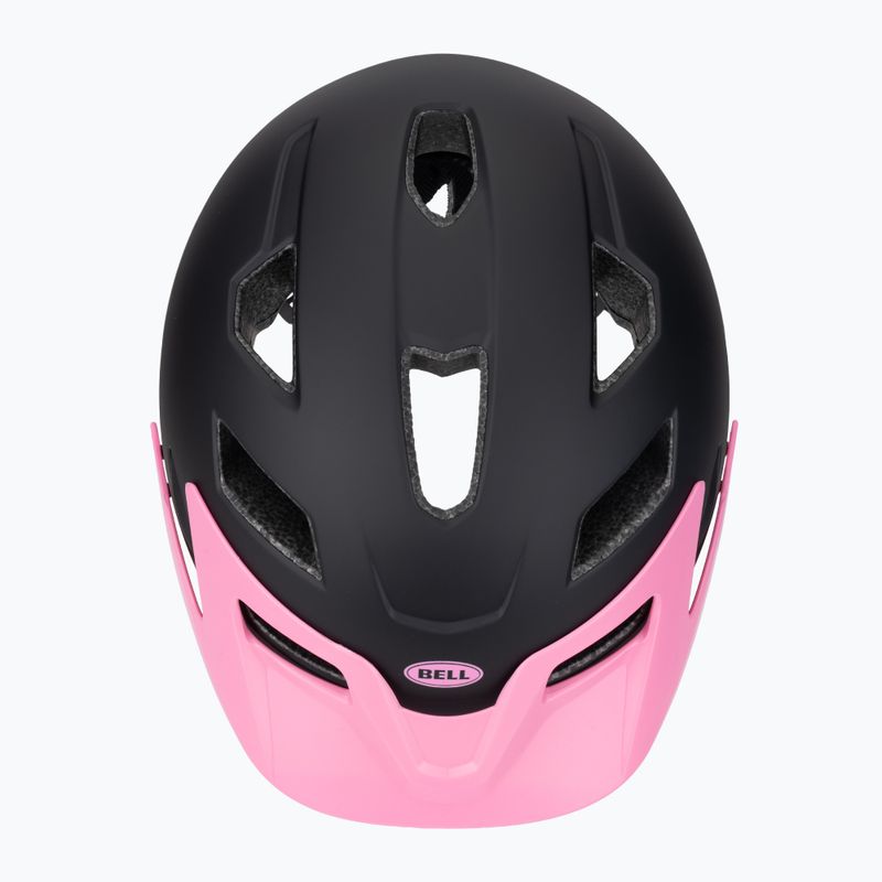 Vaikiškas dviračio šalmas Bell Sidetrack Jr matte pink 6