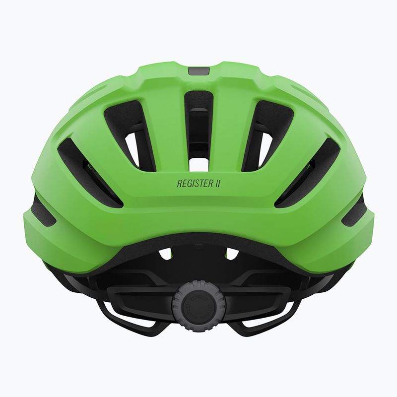 Vaikiškas dviračio šalmas Giro Register II Integrated MIPS matte bright green 3