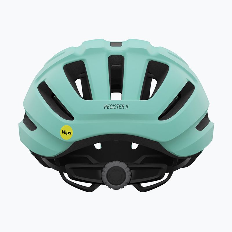 Vaikiškas dviračio šalmas Giro Register II Integrated MIPS matte screaming teal 3