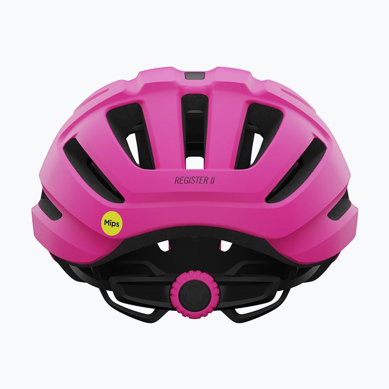 Vaikiškas dviračio šalmas Giro Register II Integrated MIPS matte bright pink 3