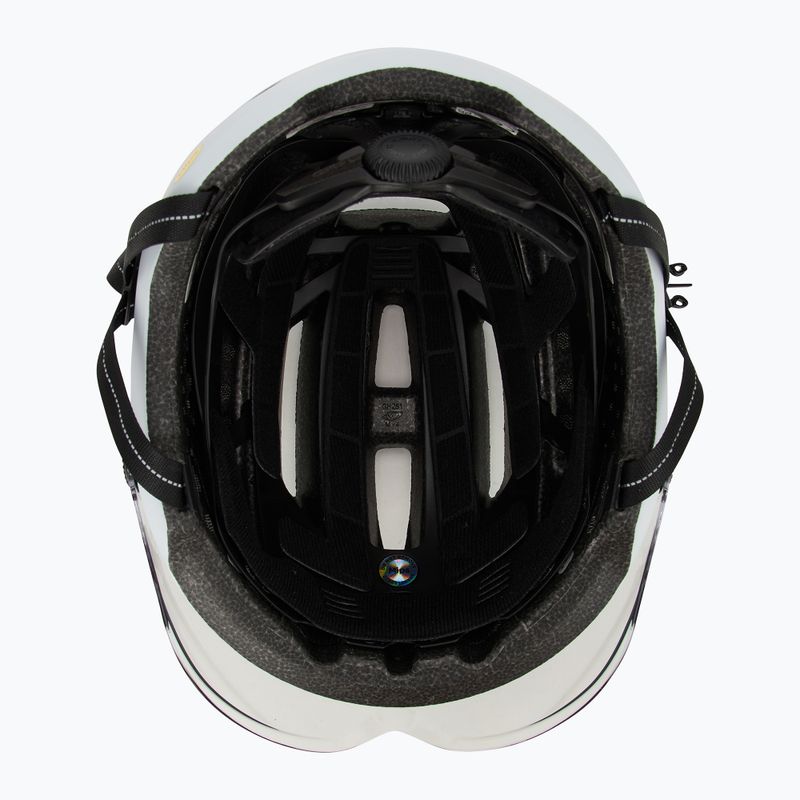 Dviračio šalmas Giro Evoke Shield Integrated MIPS matte chalk 7