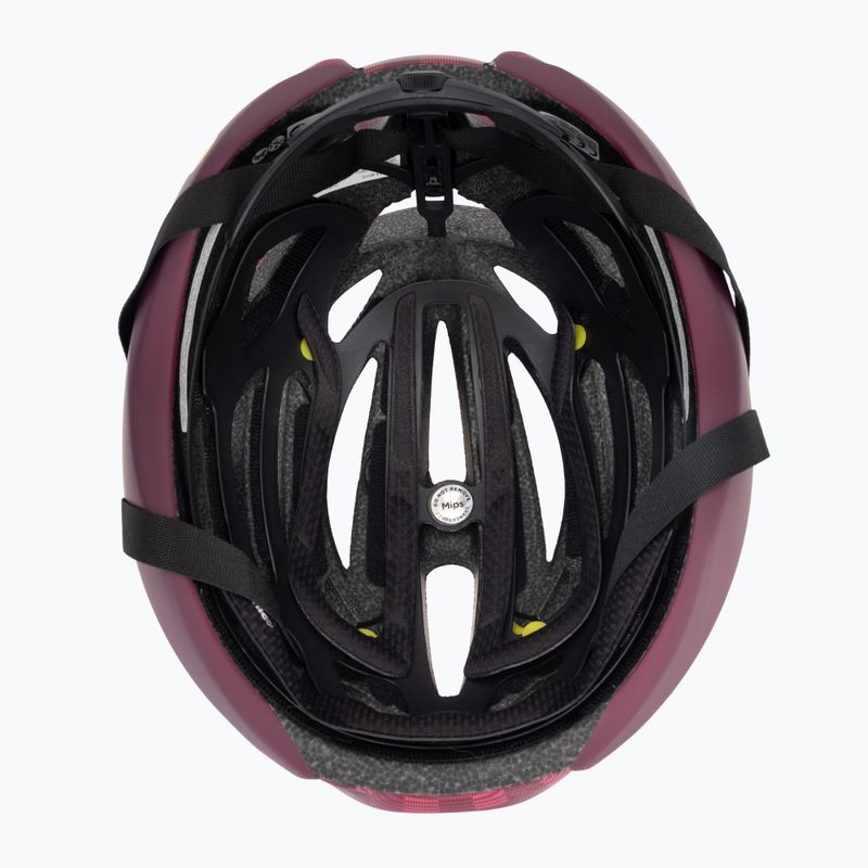 Dviračio šalmas Giro Syntax Integrated MIPS matte dark cherry towers 5