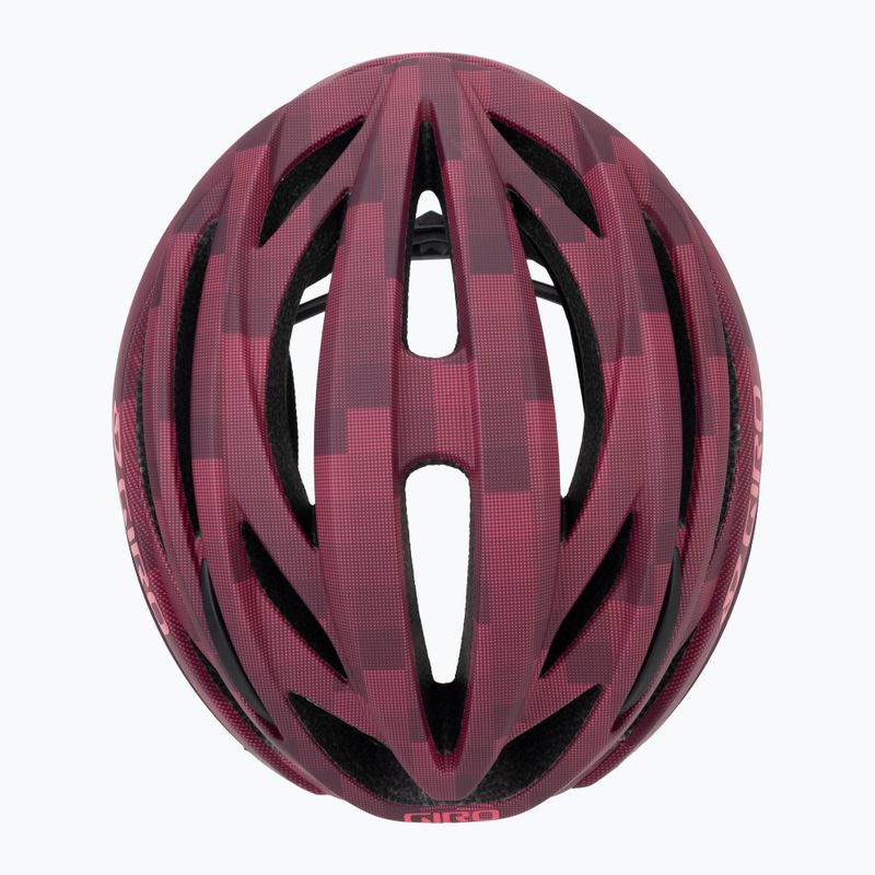 Dviračio šalmas Giro Syntax Integrated MIPS matte dark cherry towers 6