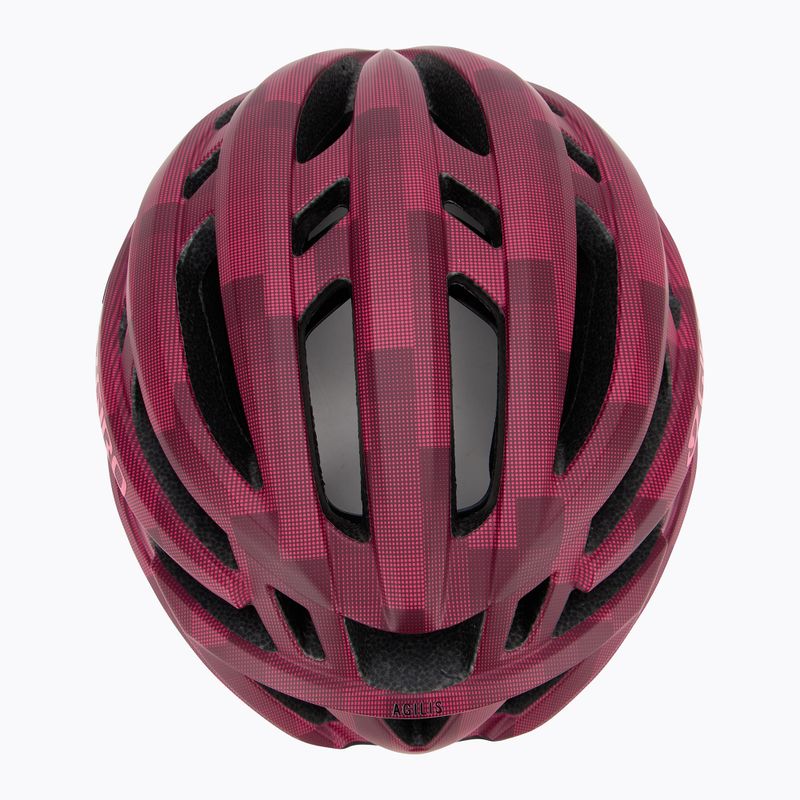 Dviračio šalmas Giro Agilis Integrated MIPS matte dark cherry towers 5