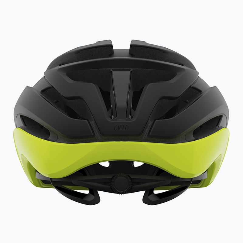 Dviračio šalmas Giro Cielo MIPS matte black/highlight yellow 3