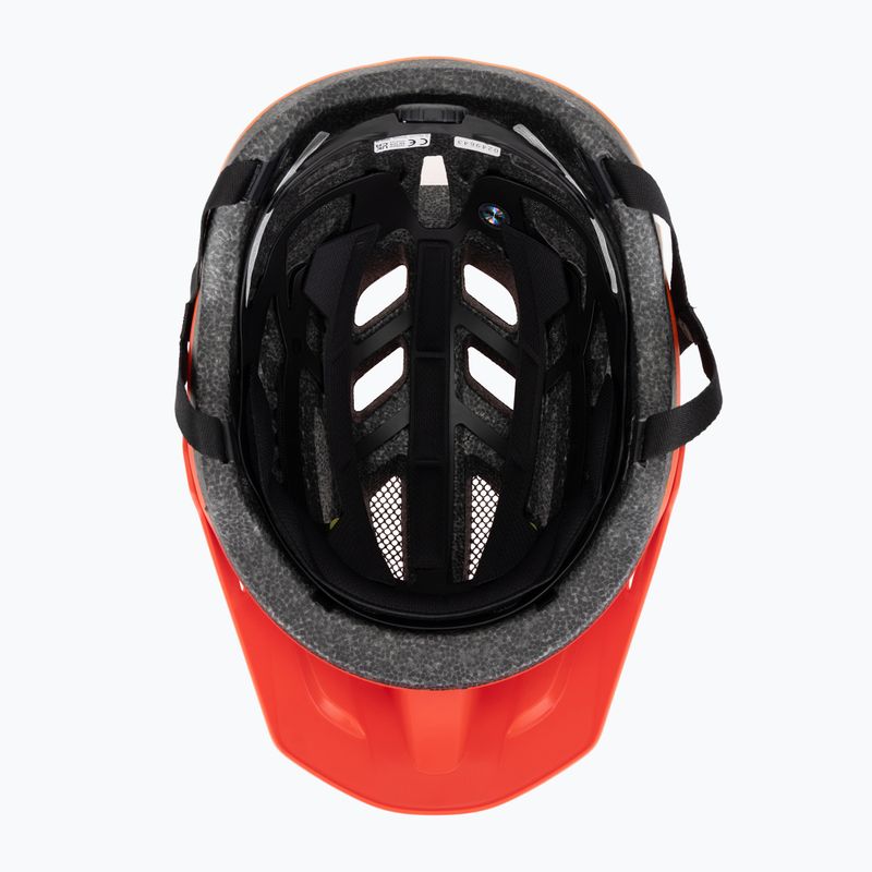 Vaikiškas dviračio šalmas Giro Fixture II Integrated MIPS matte red fade 5
