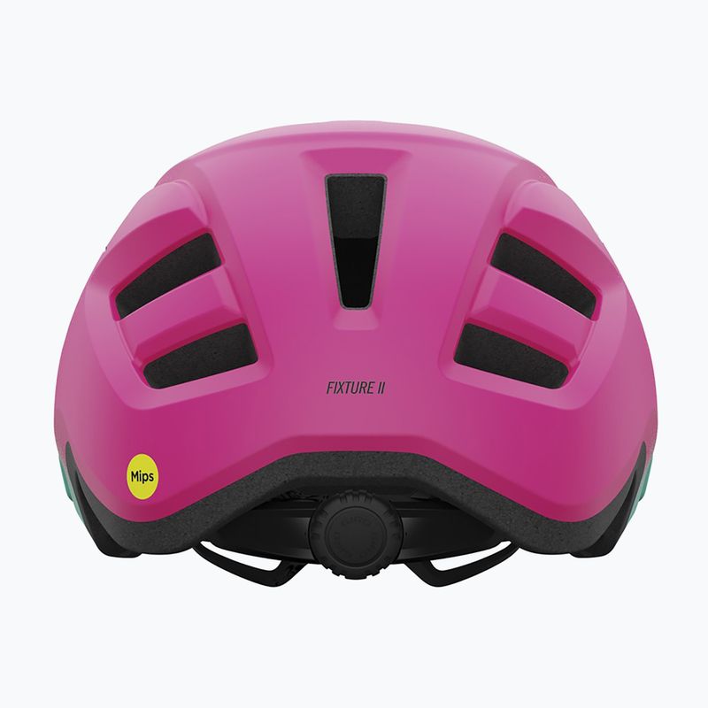 Vaikiškas dviračio šalmas Giro Fixture II Integrated MIPS matte teal fade 3