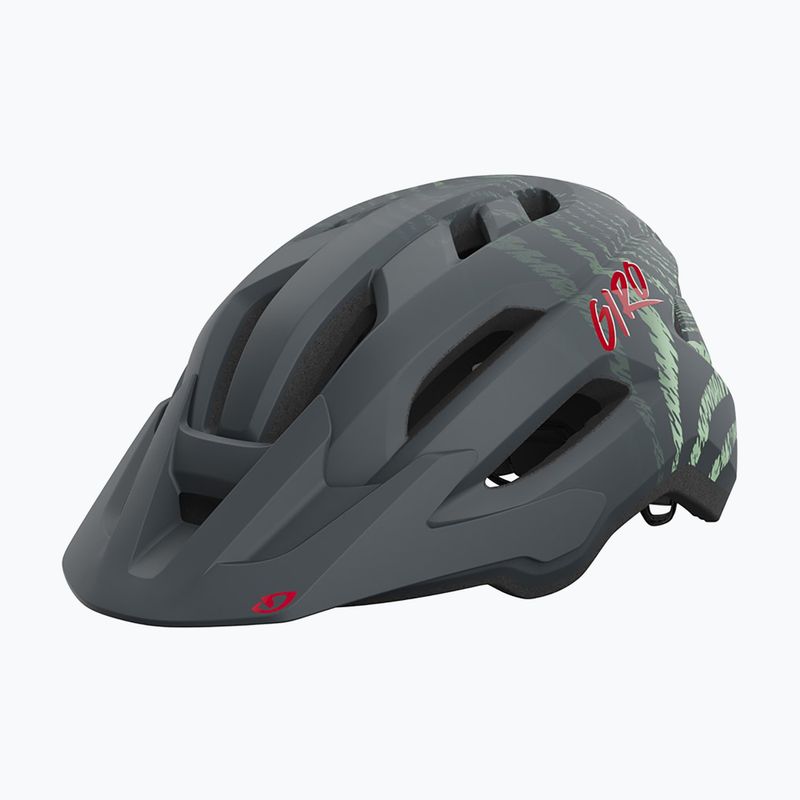 Vaikiškas dviračio šalmas Giro Fixture II Integrated MIPS matte dark shark ripple