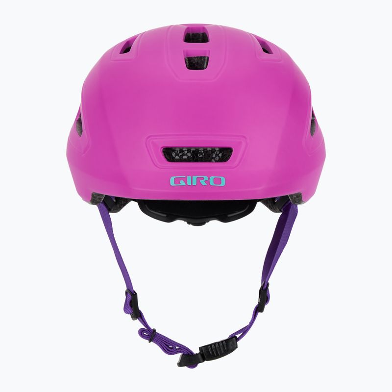 Vaikiškas dviračio šalmas Giro Scamp II Jr matte purple 2